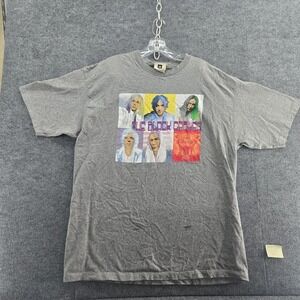 The Black Crowes Lions 2001 Concert Tour T-Shirt XL Gray Winterland